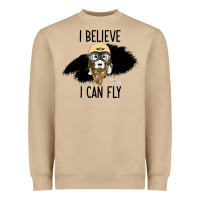 Mushroom I Beleive I Can Fly, Dog, Heavyweight Sweatshirt - Bettercallsaul