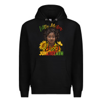Black little mister juneteenth black boy Premium Hoodie - BarkalooDesign