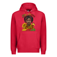 Cardinal little mister juneteenth black boy Premium Hoodie - BarkalooDesign