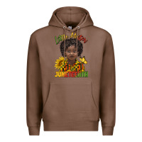 Chestnut little mister juneteenth black boy Premium Hoodie - BarkalooDesign