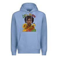 Colony Blue little mister juneteenth black boy Premium Hoodie - BarkalooDesign