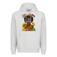 Dove Grey little mister juneteenth black boy Premium Hoodie - BarkalooDesign