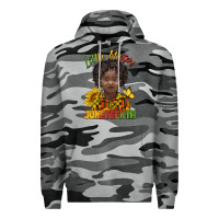 Slate Camo little mister juneteenth black boy Premium Hoodie - BarkalooDesign