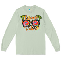 Matcha beach vibes Long Sleeve Tee - RacoonDesign