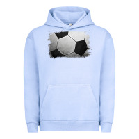 Pigment Grape Ice Soccer Ball Brushstroke Urban Hoodie - RanaPortraitStore