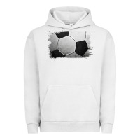 Pigment Lunar Rock Soccer Ball Brushstroke Urban Hoodie - RanaPortraitStore