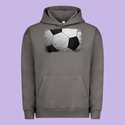 Soccer Ball Brushstroke Urban Hoodie Designed By Ranaportraitstore