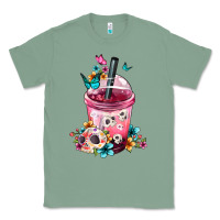 Sage Mexican Day Of The Dead Skulls Coffee Cup Classic Tee - FaDigitalArtStudio