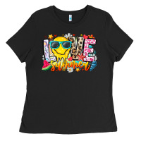 Black Love Summer Ladies Tee - CowhideDigitalArt
