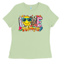 Matcha Love Summer Ladies Tee - CowhideDigitalArt