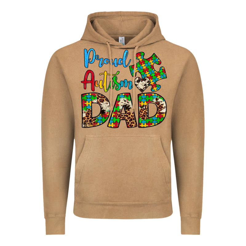 Proud Autism Dad Vintage Hoodie by Artiststas | Teevron