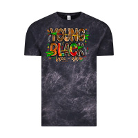 Cloud Black young black free ish Vintage Tee - CowhideDigitalArt