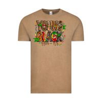 Vintage Coffee young black free ish Vintage Tee - CowhideDigitalArt