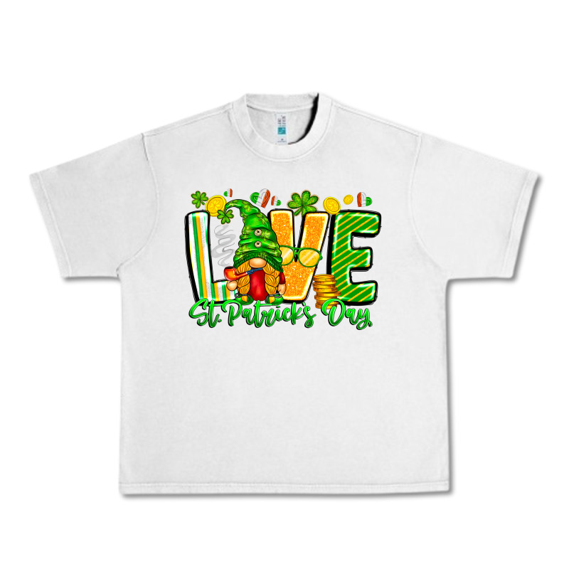 Love St Patricks Day Urban Heavy Tee by CowhideDigitalArt | Teevron