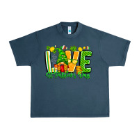 Midnight Navy love st patricks day Urban Heavy Tee - CowhideDigitalArt