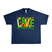 Navy love st patricks day Urban Heavy Tee - CowhideDigitalArt