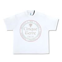 White cinque terre italia gift for italian mediterranean travelers t shirt Urban Heavy Tee - baoMotion