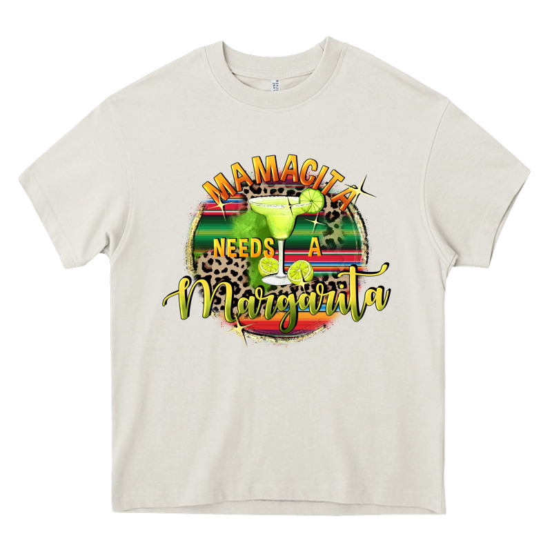 Mamacita Needs A Margarita Mother's Day Heavy Core Tee by FaDigitalArtStudio | Teevron