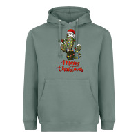 Sage merry christmas cactus Heavyweight Hoodie - RanaPortraitStore