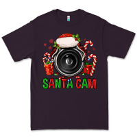 Plum santa cam Premium Tee - FaDigitalArtStudio