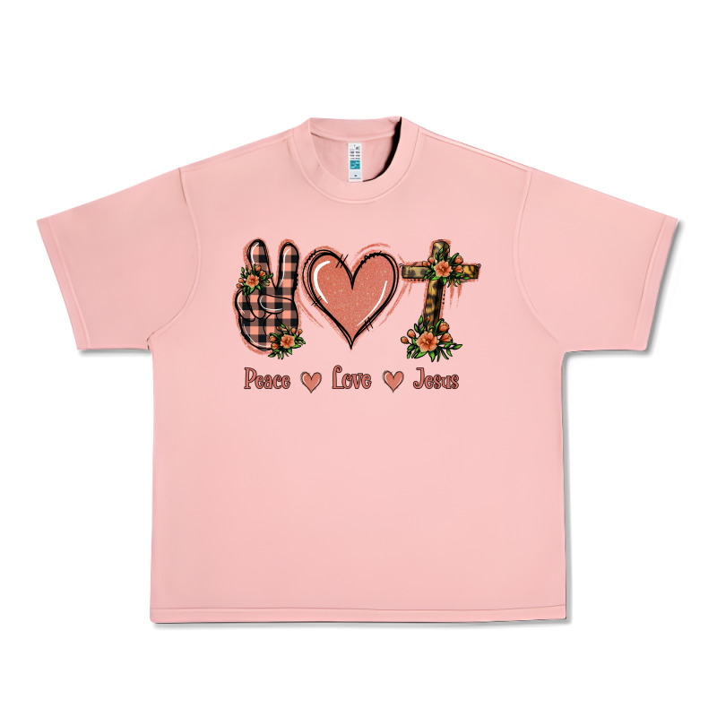 Peace Love Jesus Urban Heavy Tee by Jasminsmagicworld | Teevron