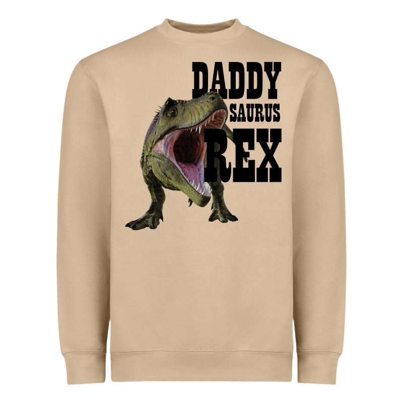 Daddy Saurus Rex Heavyweight Sweatshirt by Bettercallsaul | Teevron