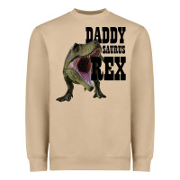 Mushroom DADDY SAURUS REX Heavyweight Sweatshirt - Bettercallsaul