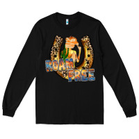 Black cowgirl horseshoe Long Sleeve Tee - RacoonDesign
