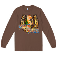 Chestnut cowgirl horseshoe Long Sleeve Tee - RacoonDesign