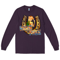 Plum cowgirl horseshoe Long Sleeve Tee - RacoonDesign