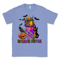 Colony Blue Horror Coffee Classic Tee - FaDigitalArtStudio