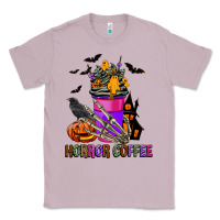 Lilac Horror Coffee Classic Tee - FaDigitalArtStudio