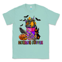 Seafoam Horror Coffee Classic Tee - FaDigitalArtStudio