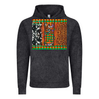 Vintage Black love autism awareness leopard cowhide Vintage Hoodie - Artiststas