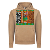 Vintage Coffee love autism awareness leopard cowhide Vintage Hoodie - Artiststas