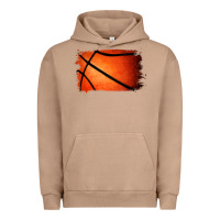 Pigment Burro Basketball Brushstroke Urban Hoodie - RanaPortraitStore