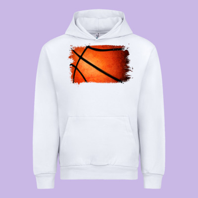 Basketball Brushstroke Urban Hoodie Designed By Ranaportraitstore