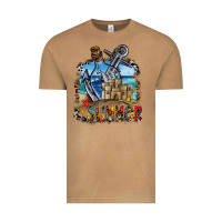 Vintage Camel summer min Vintage Tee - CowhideDigitalArt