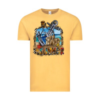 Vintage Mustard summer min Vintage Tee - CowhideDigitalArt