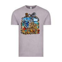 Vintage Zinc summer min Vintage Tee - CowhideDigitalArt
