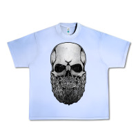 Grape Ice creepy bald and bearded skull for halloween & skeletons fans t shirt Urban Heavy Tee - baoMotion