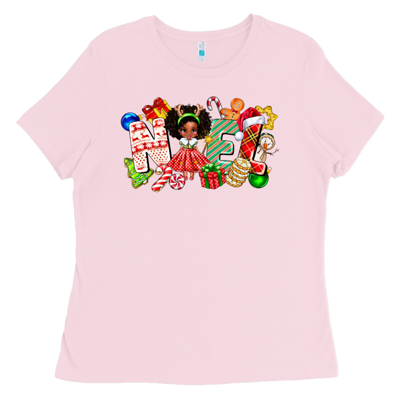 Noel Afro Girl Baby Ladies Tee by CowhideDigitalArt | Teevron