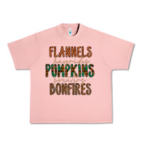 Salmon flannels hayrides pumpkins bonfires Urban Heavy Tee - CowhideDigitalArt