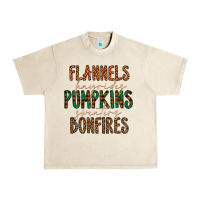 Sandshell flannels hayrides pumpkins bonfires Urban Heavy Tee - CowhideDigitalArt