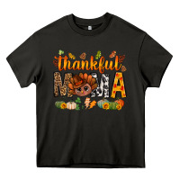 Asphalt thankful mama and turkey bbs Heavy Core Tee - BundleAndBundleShop