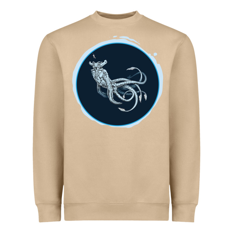 Sea Emperor Transparent Graphic Heavyweight Sweatshirt by Bettercallsaul | Teevron