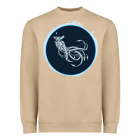 Mushroom Sea Emperor Transparent Graphic Heavyweight Sweatshirt - Bettercallsaul