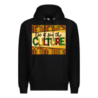 Black do it for the culture juneteenth tumbler Premium Hoodie - BarkalooDesign