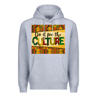 Heather Grey do it for the culture juneteenth tumbler Premium Hoodie - BarkalooDesign