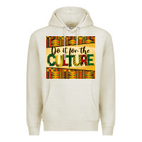 Oatmeal Heather do it for the culture juneteenth tumbler Premium Hoodie - BarkalooDesign